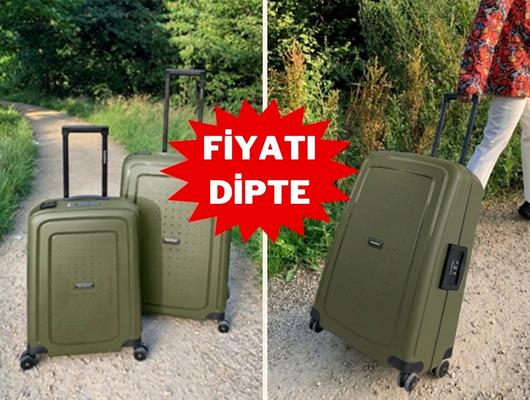 Bu fırsat ka&ccedil;maz: Samsonite valiz yarı fiyatına d&uuml;şt&uuml;