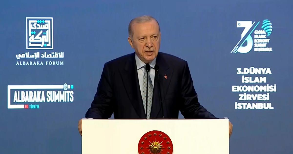 Cumhurbaşkanı Erdoğan dan  faiz  &ccedil;ıkışı! "Hepimizin &ouml;nceliği olmalı" 2