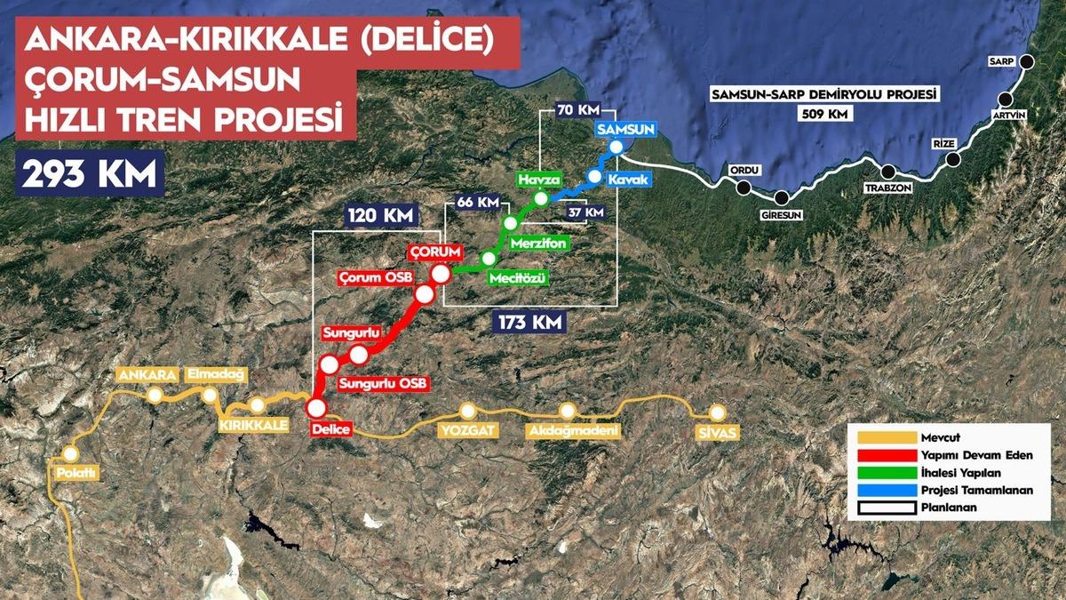 Bir Şehir Daha Hızlı Trenle Buluşuyor: Yolculuk süresi 2,5 saate düşecek 1
