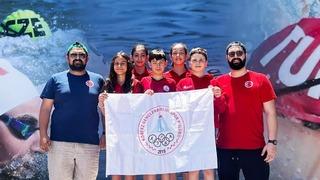 Körfezli yüzücülerden milli takım başarısı