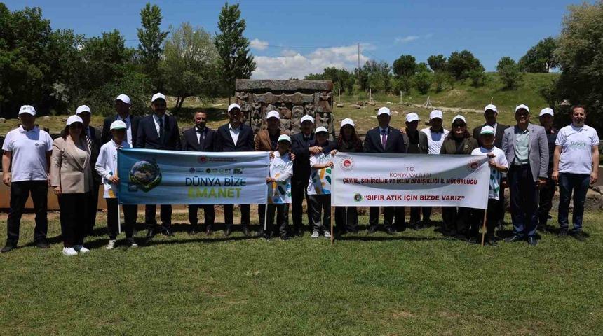 "D&uuml;nya bize emanet" mesajı Eflatunpınar&rsquo;dan y&uuml;kseldi