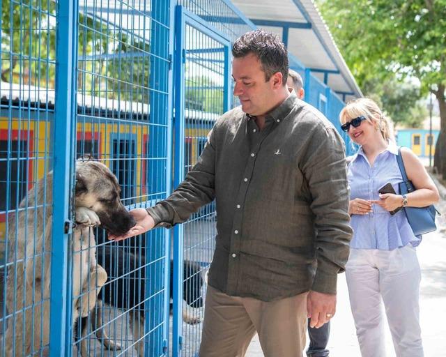 Kuşadası&rsquo;nda D&uuml;nya &Ccedil;evre G&uuml;n&uuml;&rsquo;nde can dostlar unutulmadı 1
