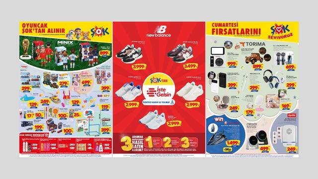 ŞOK'a New Balance ayakkabı geliyor! 6 Haziran 2026 ŞOK aktüel kataloğu 