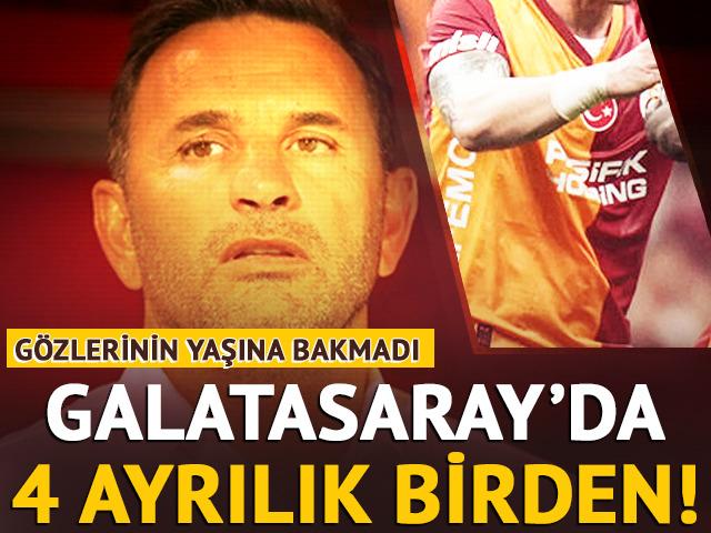 Galatasaray'da b&uuml;y&uuml;k temizlik! 4 yıldızla veda vakti