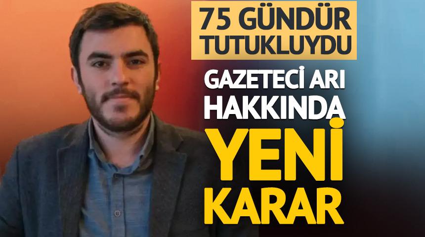 Gazeteci İsmail Arı hakkında karar