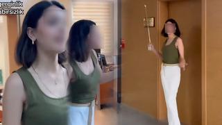 Son dakika: Adliye &ccedil;alışanının &ccedil;ektiği video tepki &ccedil;ekti! &ldquo;Okumayı s&ouml;kt&uuml;ğ&uuml;n&uuml;z zaman..."