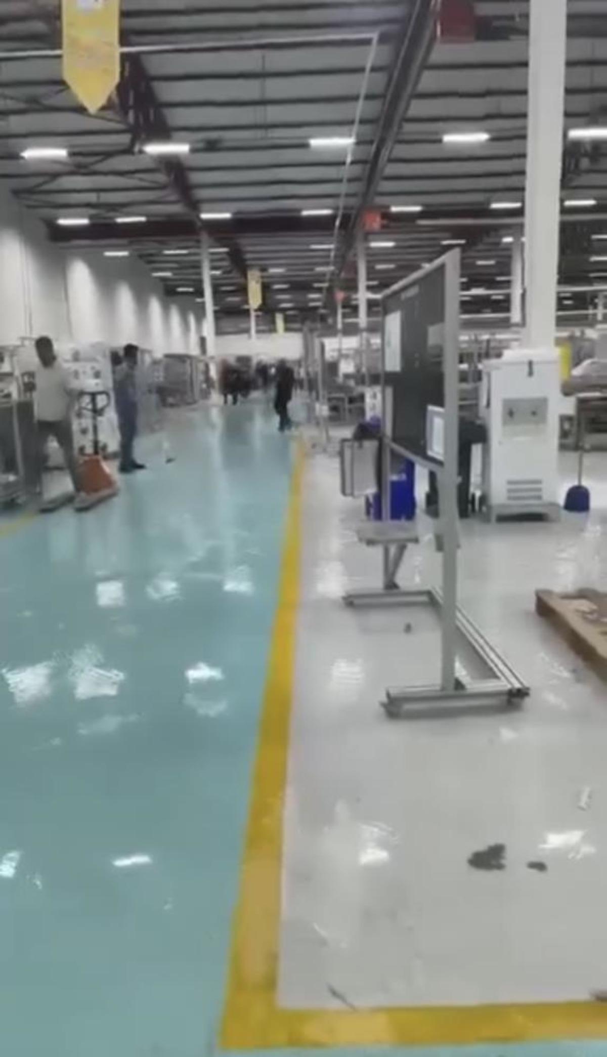&Ccedil;ankırı&rsquo;da sağanak etkili oldu: Fabrikayı su bastı 3