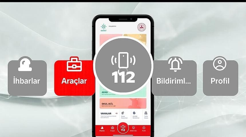 HAYAT 112 uygulamasına yoğun ilgi: İlk ayda 600 binden fazla indirildi