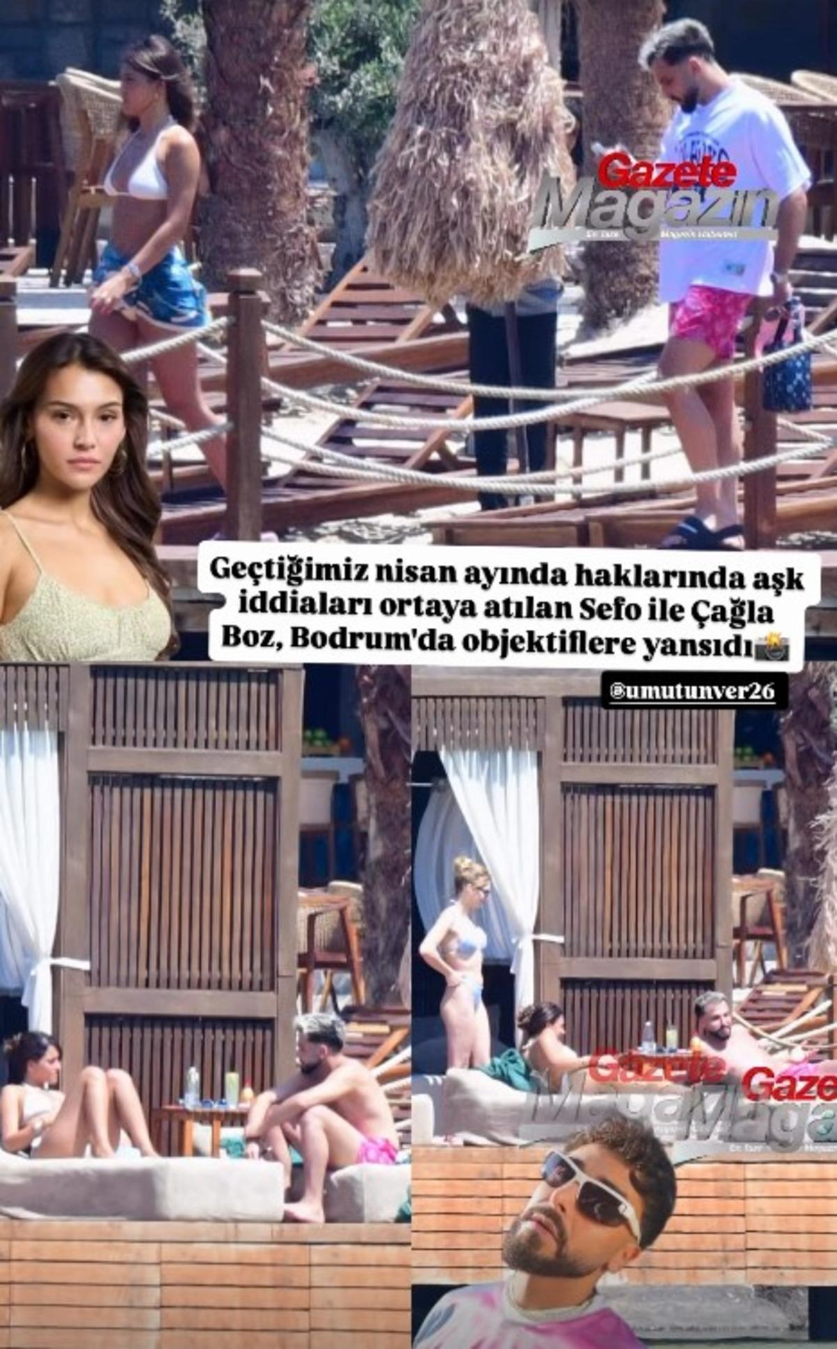 &Uuml;nl&uuml; rap&ccedil;i Sefo nun yeni aşkı belgelendi! G&uuml;zel oyuncuyla b&ouml;yle yakalandı 2