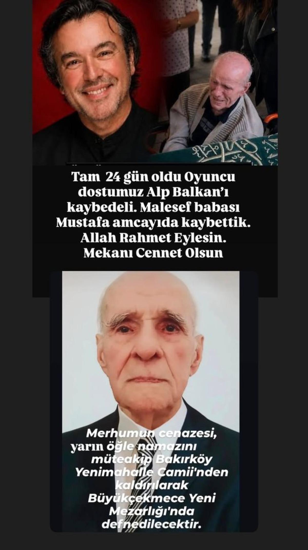 Alp Balkan ın babası Mustafa Balkan hayatını kaybetti! 2