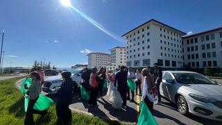 Üniversitede Bulmak İstediğin Gibi Bırak çevre seferberliği