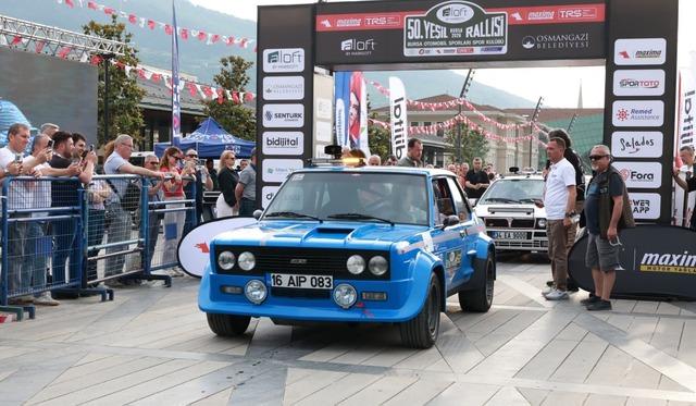 50. Yeşil Bursa Rallisi Osmangazi&rsquo;den start aldı 17