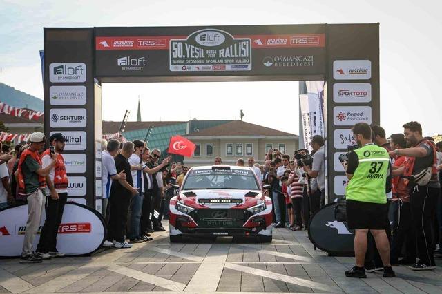 50. Yeşil Bursa Rallisi Osmangazi&rsquo;den start aldı 10