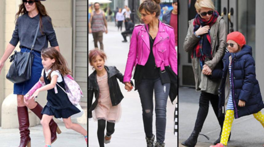 &Uuml;nl&uuml;lerin anne kız stilleri