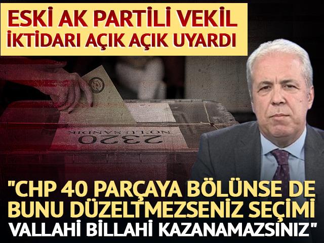 İktidarı uyardı: "D&uuml;zeltmezsen se&ccedil;imi kazanamazsın"