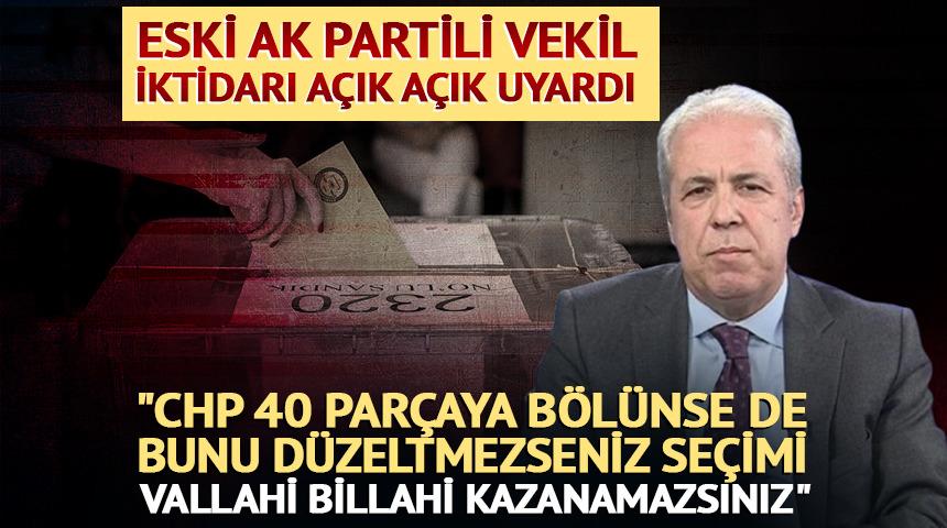 İktidarı uyardı: "D&uuml;zeltmezsen se&ccedil;imi kazanamazsın"
