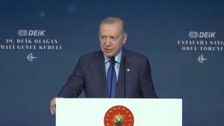 Erdoğan'dan iş dünyasına net mesaj: Hükümet tüm imkanlarıyla reel sektörün yanındadır
