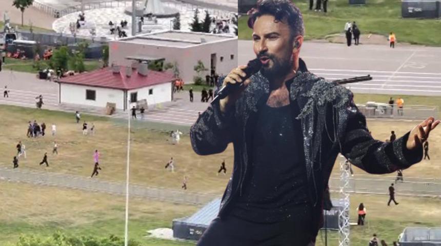 Tarkan konseri i&ccedil;in sıra kapma yarışı vardı! G&ouml;r&uuml;nt&uuml;ler viral oldu
