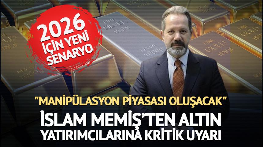 İslam Memiş'ten altında sert dalga uyarısı