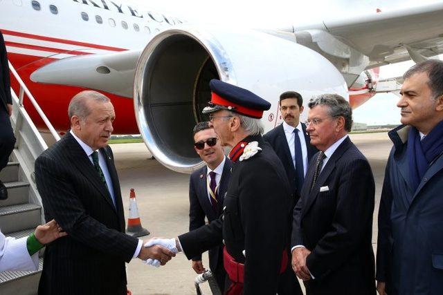 Erdoğan'ın resmi İngiltere ziyareti Pazar günü başladı