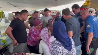 Yer: Antalya! Küçük Ömer'e pazarda yorgun mermi isabet etti
