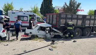Tekirdağ'da trafik kazası! Yaralılar var