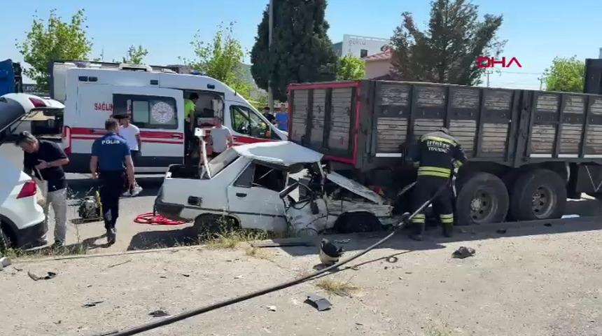 Tekirdağ'da trafik kazası! Yaralılar var