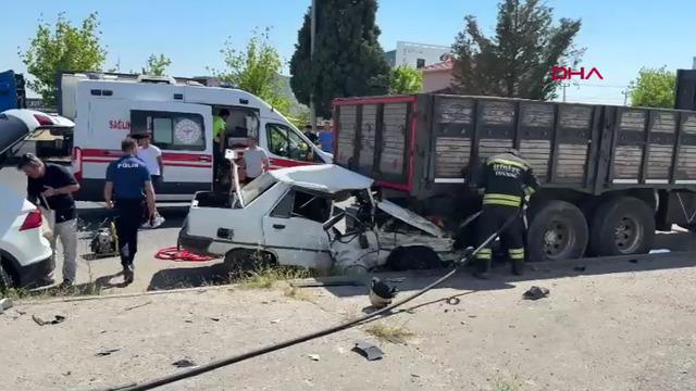 Tekirdağ'da trafik kazası! Yaralılar var