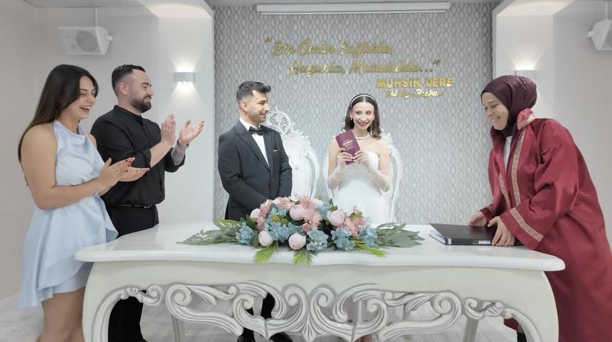 &Ccedil;orum&rsquo;da nikah salonlarında "06.06.2026" yoğunluğu