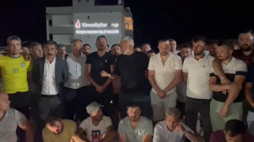 Ankara'nın ardından bu sefer de Edirne! Maden iş&ccedil;ileri eylemde: "Maaşlarımızı alamıyoruz"