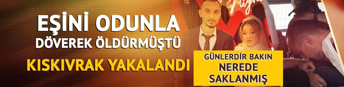Kıskıvrak yakalandı: G&uuml;nlerdir bakın nerede saklanmış