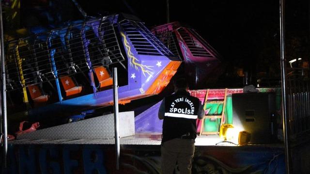 Amasya’da lunaparkta korkunç kaza: 20 yaşındaki genç hayatını kaybetti