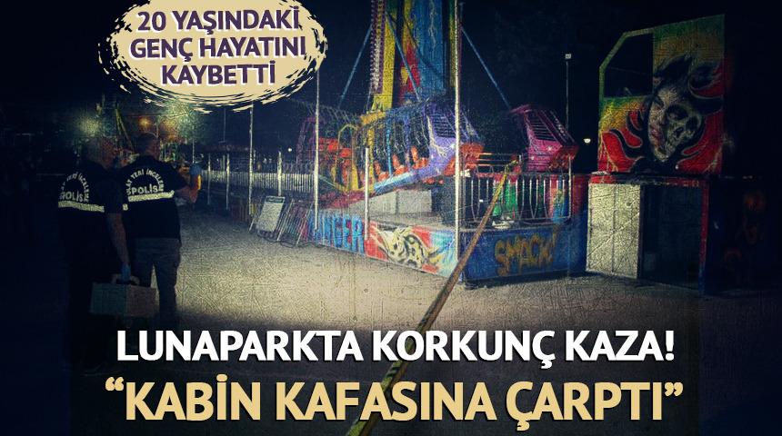 Amasya&rsquo;da lunaparkta korkun&ccedil; kaza: 20 yaşındaki gen&ccedil; hayatını kaybetti