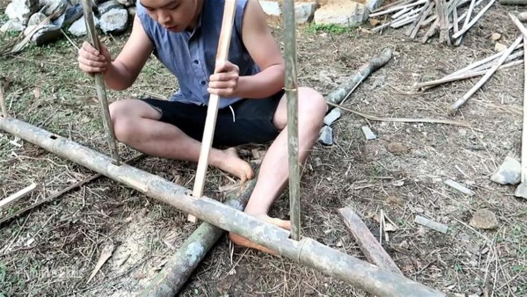 Sadece taş kullanarak bakın ne yaptı