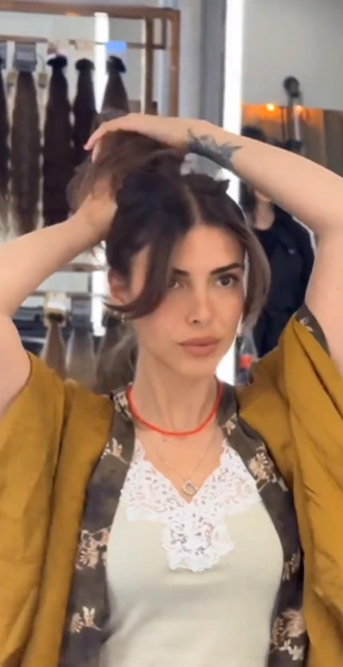 Taşacak Bu Deniz sezona ara verdi! Deniz Baysal saçlarını kestirdi 2