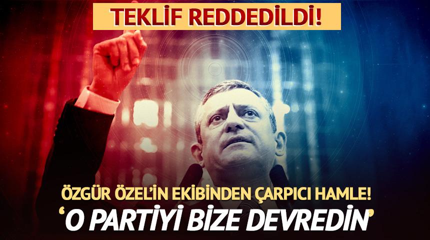 &Ouml;zg&uuml;r &Ouml;zel'in ekibinden DSP'ye 'devir' talebi! "Bazı arayışlar normaldir"