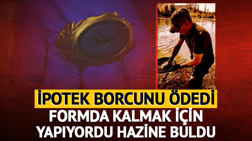 Formda kalmak i&ccedil;in yapıyordu hazine buldu: İpotek borcunu &ouml;dedi