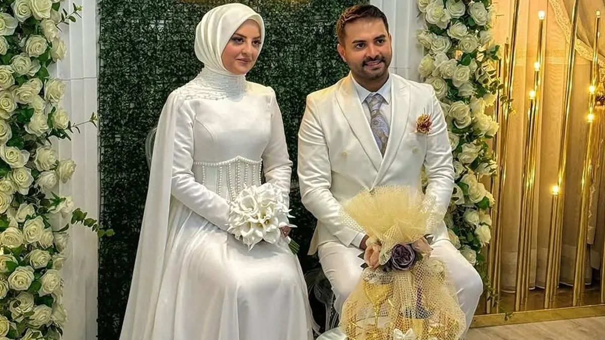 Kadir Ezildi'nin eşi eltisinin düğününde giydiği kıyafet yüz