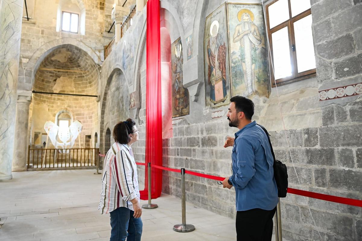 Yunan Bakan Kapadokya turunda: Paşabağları ndan Meryem Ana Kilisesi ne! 4