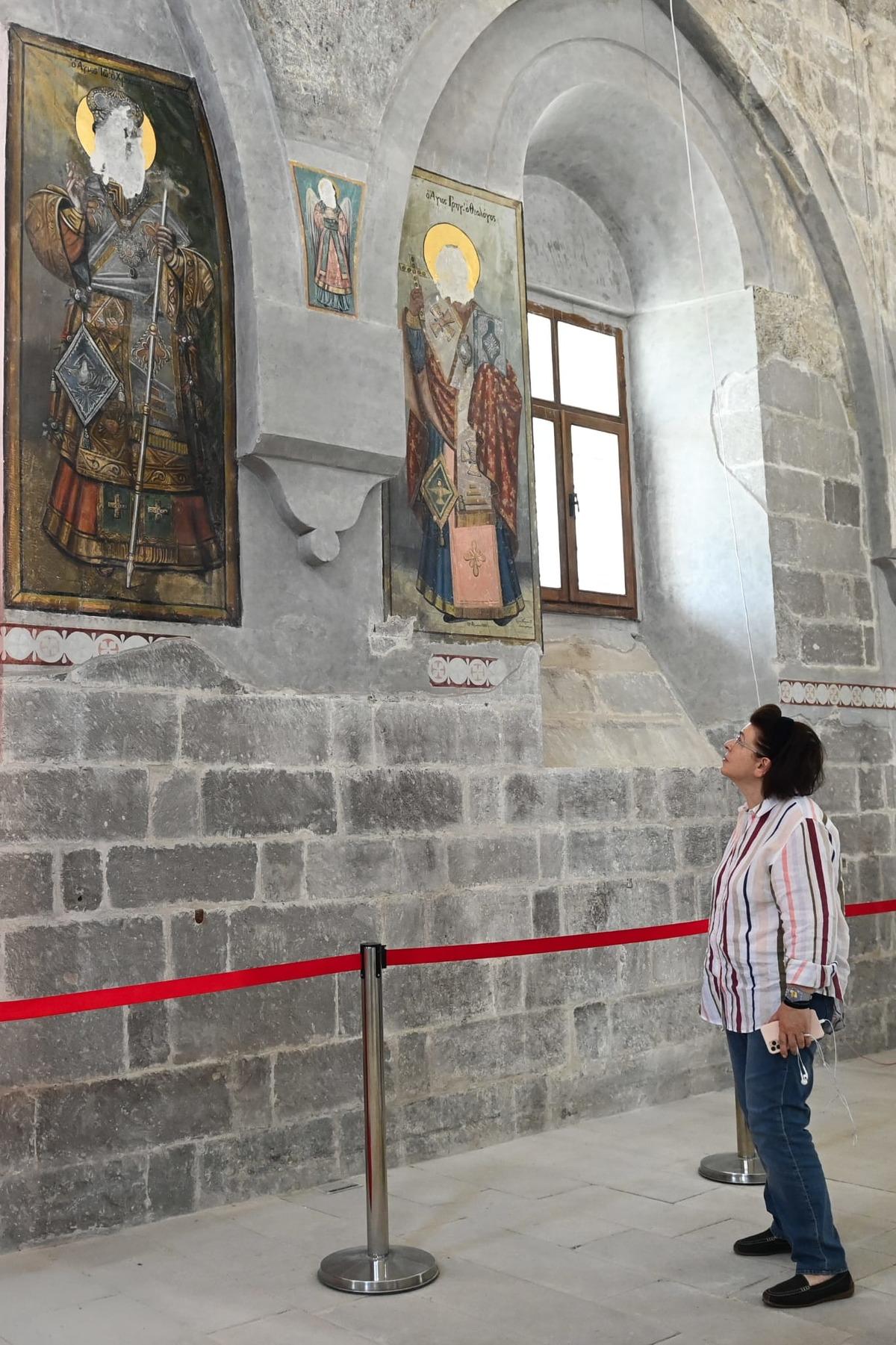 Yunan Bakan Kapadokya turunda: Paşabağları ndan Meryem Ana Kilisesi ne! 5