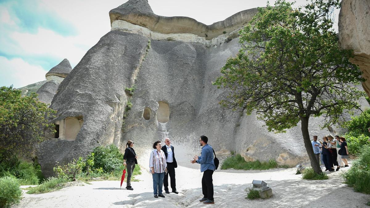 Yunan Bakan Kapadokya turunda: Paşabağları'ndan Meryem Ana K