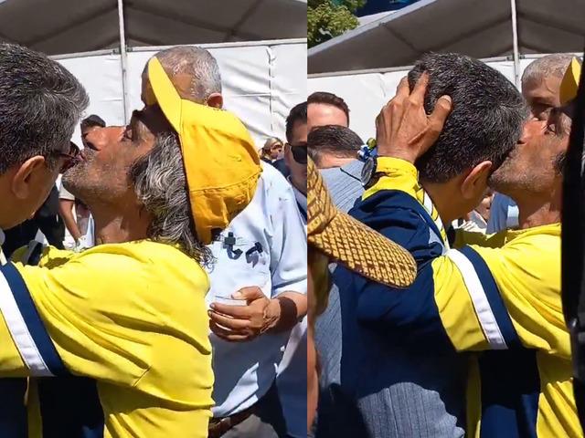Fenerbah&ccedil;e se&ccedil;imine Rambo Okan damga vurdu! Hakan Safi'nin alnından &ouml;pt&uuml;, başkan ilan etti