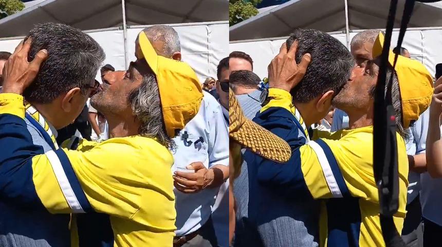 Fenerbah&ccedil;e se&ccedil;imine Rambo Okan damga vurdu! Hakan Safi'nin alnından &ouml;pt&uuml;, başkan ilan etti