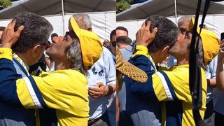 Fenerbahçe seçimine Rambo Okan damga vurdu! Hakan Safi'nin alnından öptü, başkan ilan etti