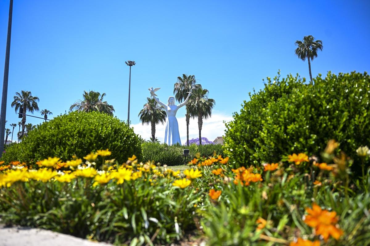 Mersin’i yaz çiçekleri süslüyor 1