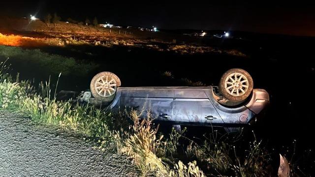Eskişehir’de araç takla attı: 1 yaralı