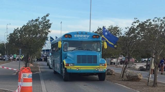 Dünya Kupası'nda boy gösterecek Curaçao'nun milli takım otob