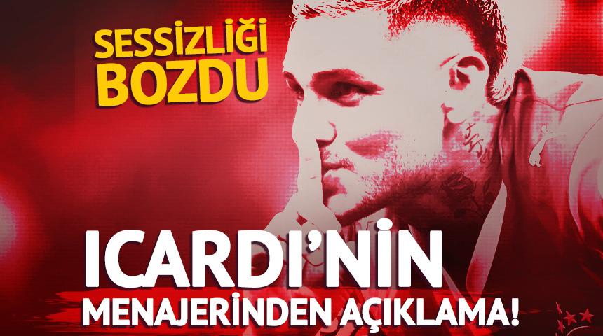 Galatasaray'da Icardi krizi! Menajeri resmen a&ccedil;ıkladı...
