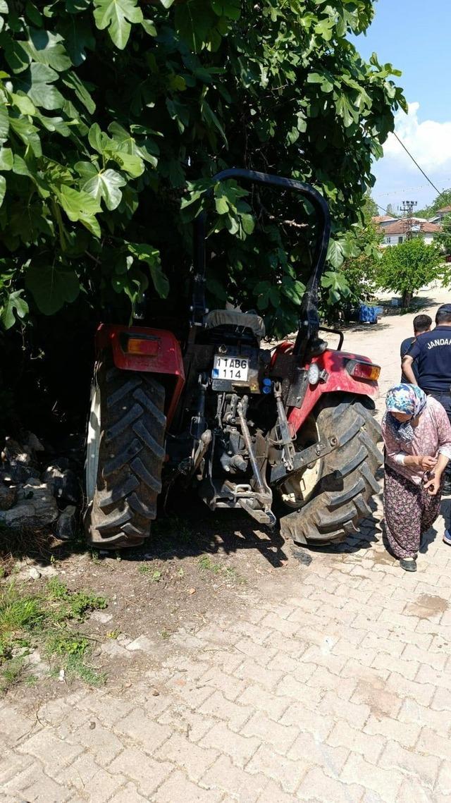 Traktörden düşen sürücü hayatını kaybetti 2
