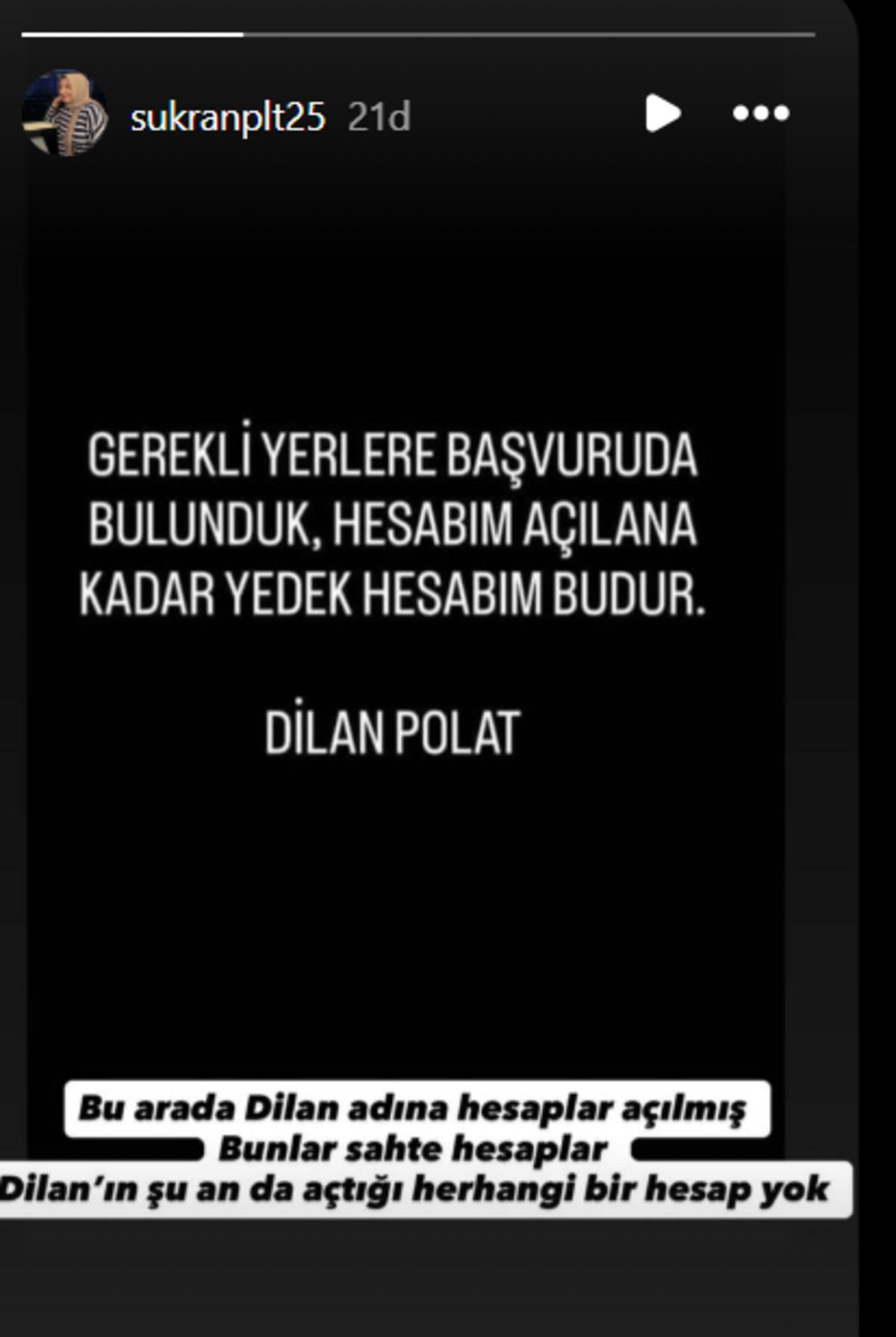 Dilan Polat a erişim engeli geldi! Engin Polat ın annesi paylaştı 1